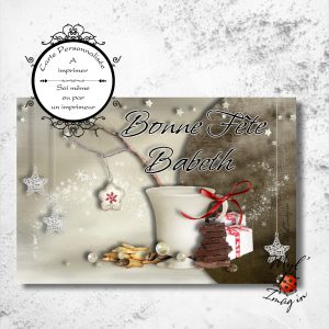 Carte Postale "fête gourmande"