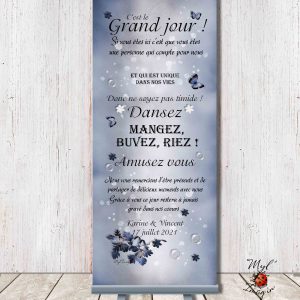 RollUp "Frisson de Bonheur" 85cm x 200cm