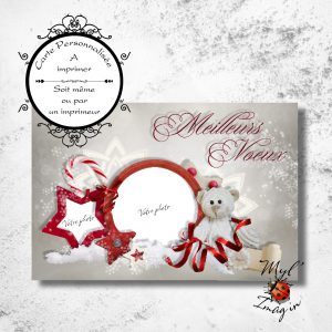 Carte de voeux "WinnyRed"