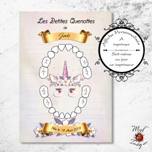 Les petites Quenottes "Licorne"