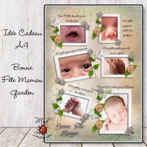 Idée cadeau " Bonne Fête Maman - Garden"