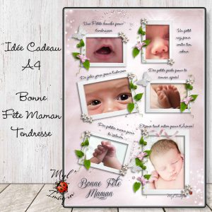 Idée cadeau " Bonne Fête Maman - Tendresse"