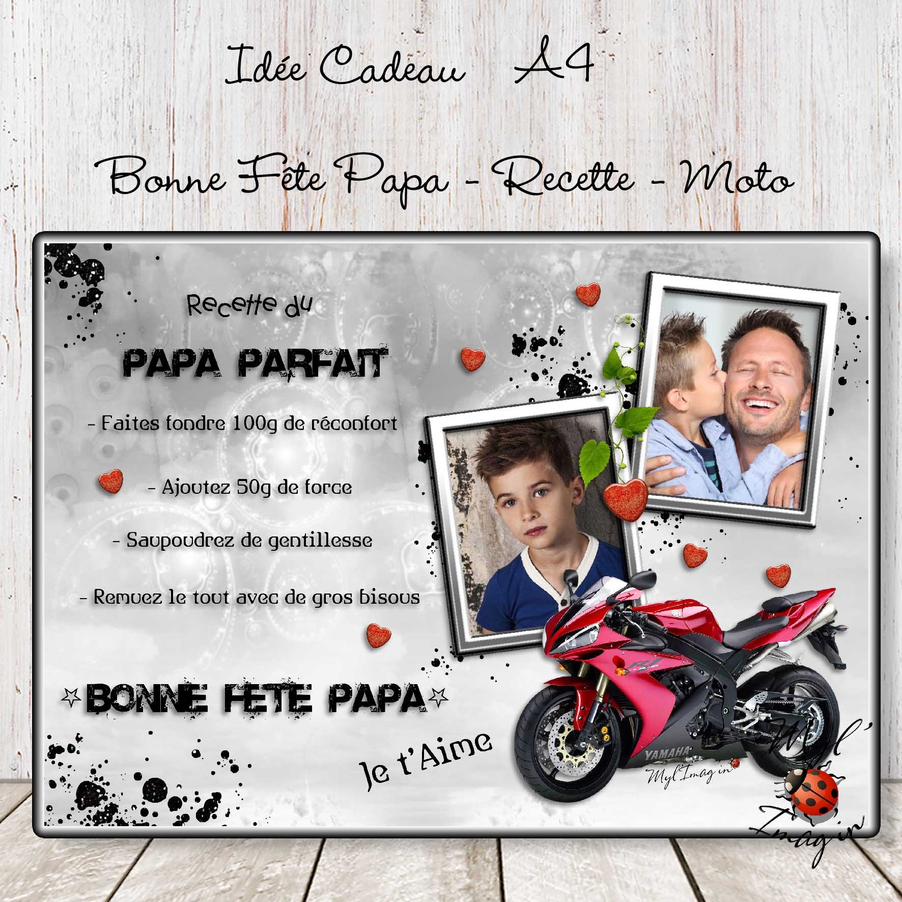 Idee Cadeau Bonne Fete Papa Recette Moto Myl Imag In