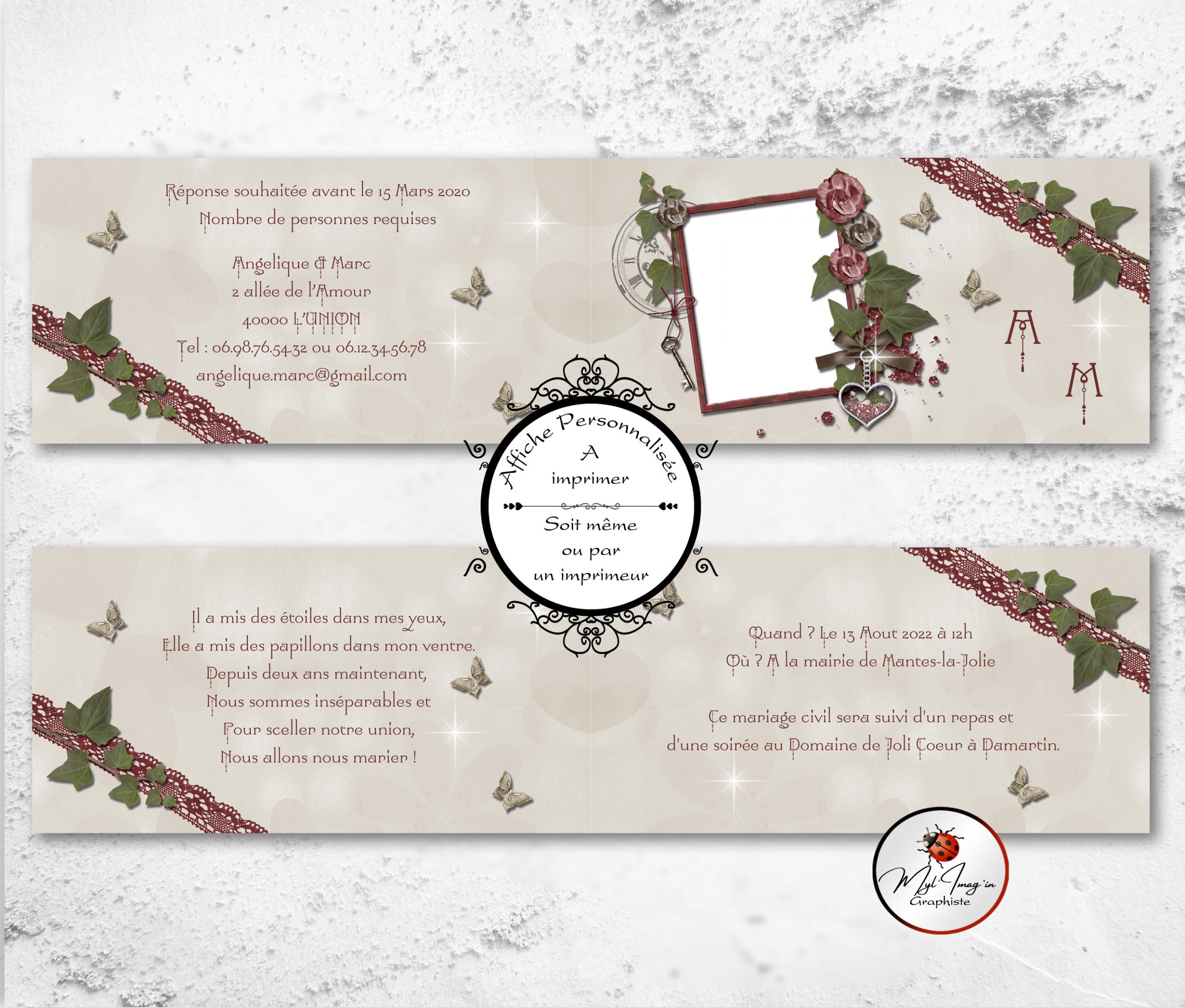 Faire part "Nature Love" – Image 2