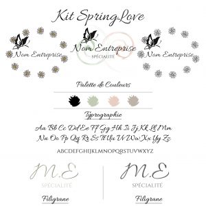 Kit Branding "Spring Love"