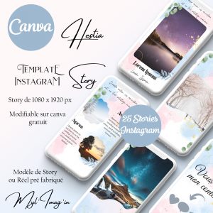 Hestia, Stories Instagram